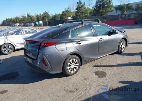 2020 Toyota Prius Prime Xle from USA, damaged, VIN JTDKARFP2L3125647